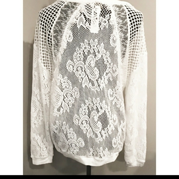 Beautiful lace pullover!! - Picture 4 of 12